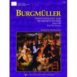 Burgmüller: 25 einfache und progressive Etüden, Op. 100 / 25 easy and progressive Studies, Op. 100 -Friedrich Burgmüller