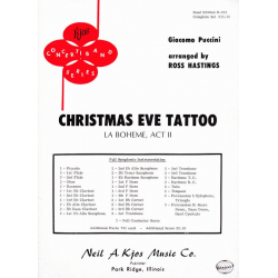 Christmas Eve Tattoo, from "La Boheme" Act 2 (Solo Snare Drum, Trp. Duet) -Giacomo Puccini / Arr.Ross Hastings