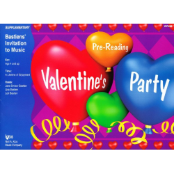 Bastiens Invitation to Music : Piano Party - Valentine's Party Book B -Jane Smisor Bastien