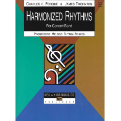 Harmonized Rhythms - B-Bassklarinette / Bb Bass Clarinet -Charles Forque / Arr.James Thornton