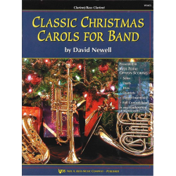 Classic Christmas Carols for Band - Bb Clarinet -David Newell