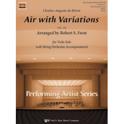 Air with Variations No.14 for Viola Solo - Robert S. Frost