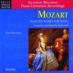 CD: Mozart: Ausgewählte Werke / Selected Works -Wolfgang Amadeus Mozart