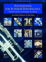 Foundations for Superior Performance - Es-Alt-Klarinette / Eb Alto Clarinet -Richard Williams & Jeff King