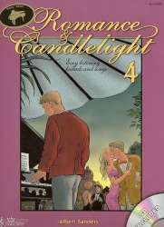 Romance & Candlelight Heft 4 Klavier + CD -Albert Sanders