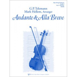 Andante & Alla Breve -Georg Philipp Telemann / Arr.Mark D. Hellem