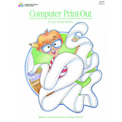 Computer Print-Out - -Jane Smisor Bastien