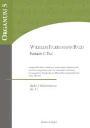 Fantasie C-Dur : für Klavier -Wilhelm Friedemann Bach