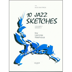 10 Jazz Sketches, Volume 2 (altos) -Lennie Niehaus