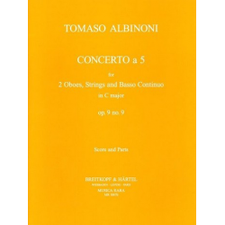 Concerto à 5 op.9,9 : für 2 Oboen, -Tomaso Albinoni