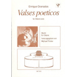Valses poeticos : für Gitarre -Enrique Granados