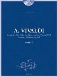 Sonate e-moll RV40  Nr.5 (+CD) - Antonio Vivaldi