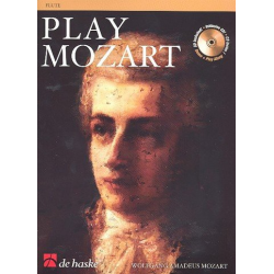 Play Mozart (+CD) : für Flöte -Wolfgang Amadeus Mozart