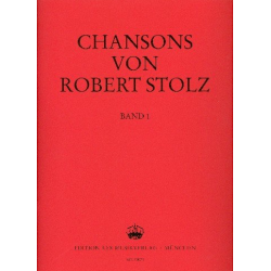 Chansons : für Singstimme und -Robert Stolz