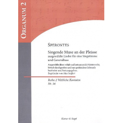 Singende Muse an der Pleiße Band 2 : -Johann Sigismund (Sperontes) Scholze