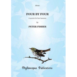 Four by Four bassoon quartet (4 bns) -Peter Fisher