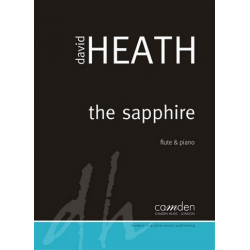 The Sapphire : for flute and piano -David Heath