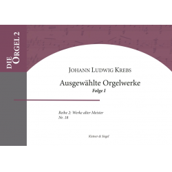 Ausgewählte Orgelwerke Band 1 -Johann Ludwig Krebs / Arr.Karl Tittel