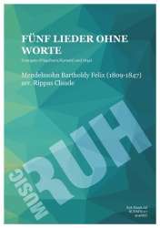 Fünf Lieder ohne Worte (Trompete und Orgel) -Felix Mendelssohn-Bartholdy / Arr.Claude Rippas