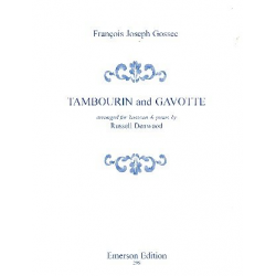 Tambourin and Gavotte : - François-Joseph Gossec