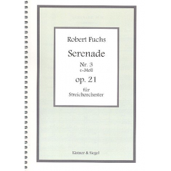 Serenade e-Moll Nr. 3 op.21 -Robert Fuchs