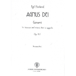 Agnus Dei op.167 : for bassoon and -Egil Hovland
