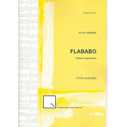 Flababo : für Flöte und Klavier -Alois Wimmer