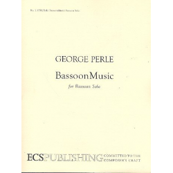 Bassoon Music : for bassoon -George Perle