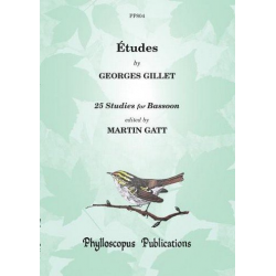 25 Studies : for bassoon -Georges Gillet