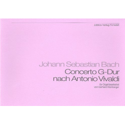 Concerto G-Dur nach Antonio Vivaldi -Johann Sebastian Bach