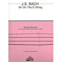 Air on the g string : for string -Johann Sebastian Bach