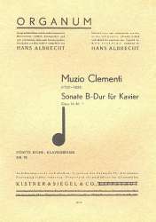 Sonate B-Dur op.14,1 für Klavier -Muzio Clementi