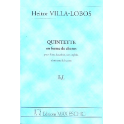 Quintette en forme de choros : -Heitor Villa-Lobos