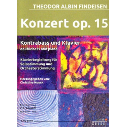 Konzert Nr.1 op.15 für Kontrabass und Orchester : -Theodor Albin Findeisen
