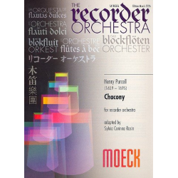 Chacony : for recorder orchestra -Henry Purcell