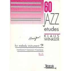 60 Jazz Etudes : for melody instrument -Klaus Winkler