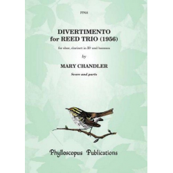 Divertimento : for oboe, clarinet and bassoon -Mary Chandler