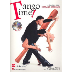 Tango Time (+CD) : für Sopranblockflöte -Myriam Mees