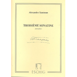 Sonatine no.3 : pour piano -Alexandre Tansman