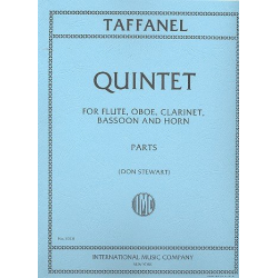 Quintet : for flute, oboe, clarinet, -Paul Taffanel