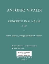 Concerto G major RV545 P129 : -Antonio Vivaldi