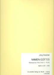 Namen Gottes Band 3 (Nr.15-21) und -Jörg Herchet