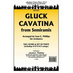 Cavatine From Semiramis Pack Orchestra -Christoph Willibald Gluck