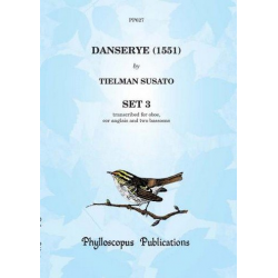 Danserye (1551) Set 3 double reed ensemble -Chris Nex