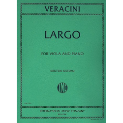 Largo : for viola and piano -Antonio Veracini