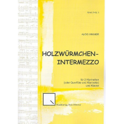 Holzwürmchen-Intermezzo : für 2 Klarinetten -Alois Wimmer