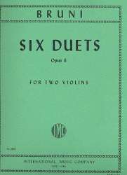 6 Duets op.6 : for 2 violins -Antonio Bartolomeo Bruni