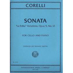 Sonata La Follia Variatons op.5,12 : -Arcangelo Corelli