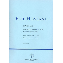 Cantus 2 op.83 no.1 : for descant -Egil Hovland