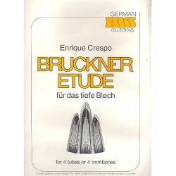 Bruckner Etüde für das tiefe Blech (4 Tubas) -Anton Bruckner / Arr.Enrique Crespo